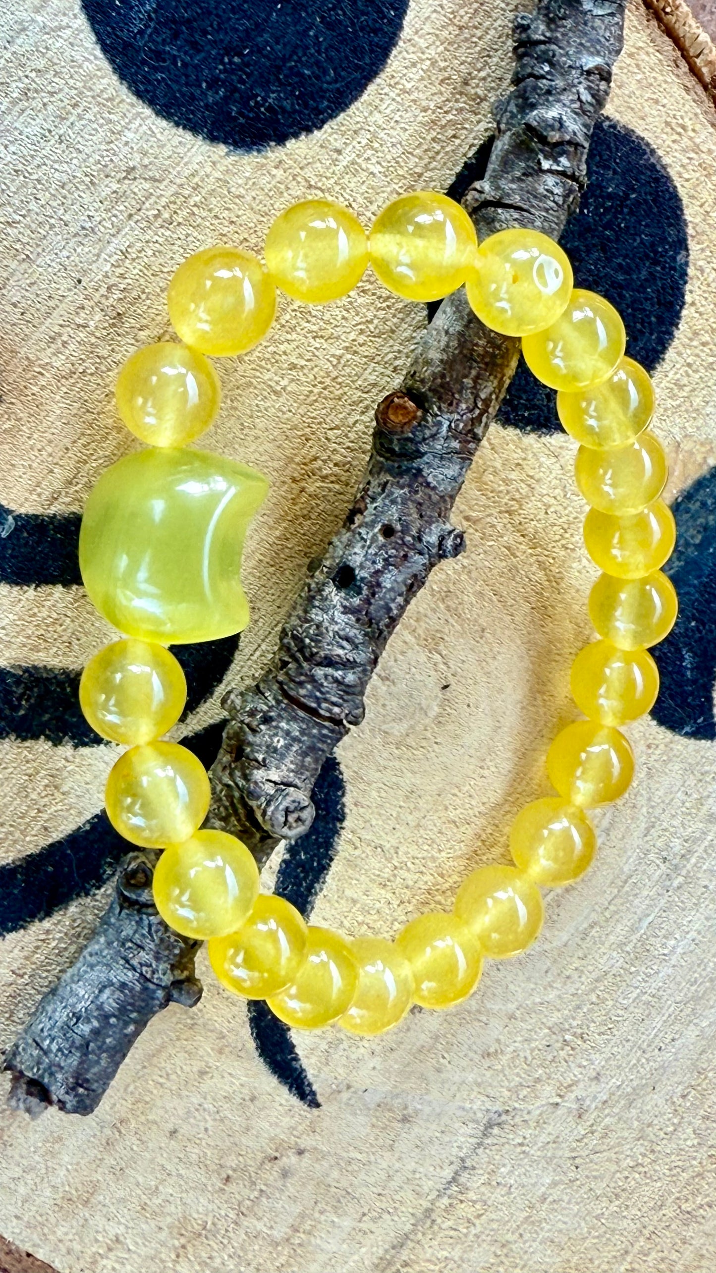 Pulsera Esotérica - Mineral de Citrino