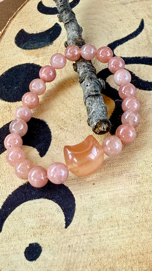 Pulsera Esotérica - Mineral Piedra Sol
