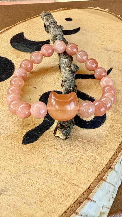 Pulsera Esotérica - Mineral Piedra Sol