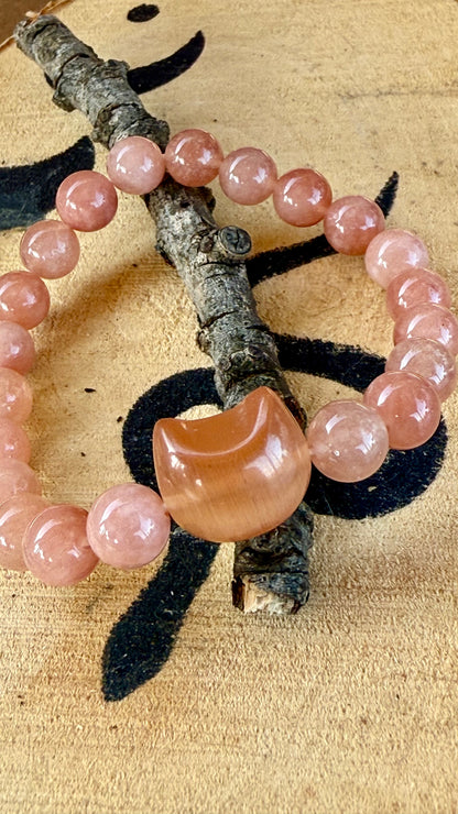 Pulsera Esotérica - Mineral Piedra Sol