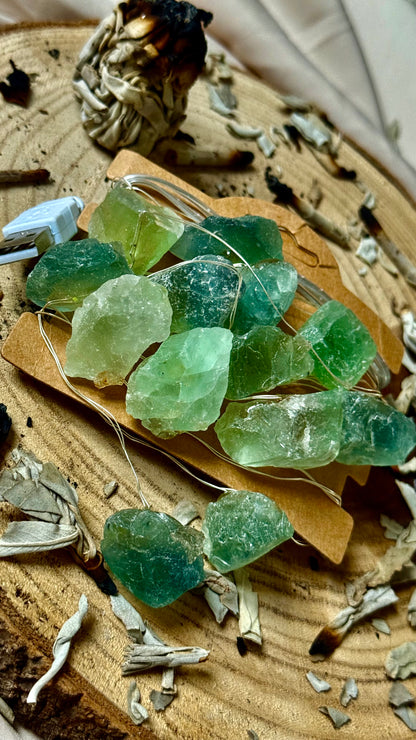 Luces Led Encantadas // Mineral de Jade