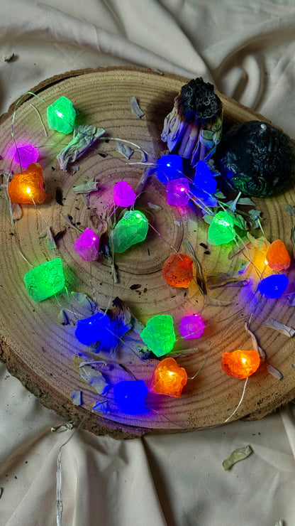 Luces Led Encantadas // Varios Minerales