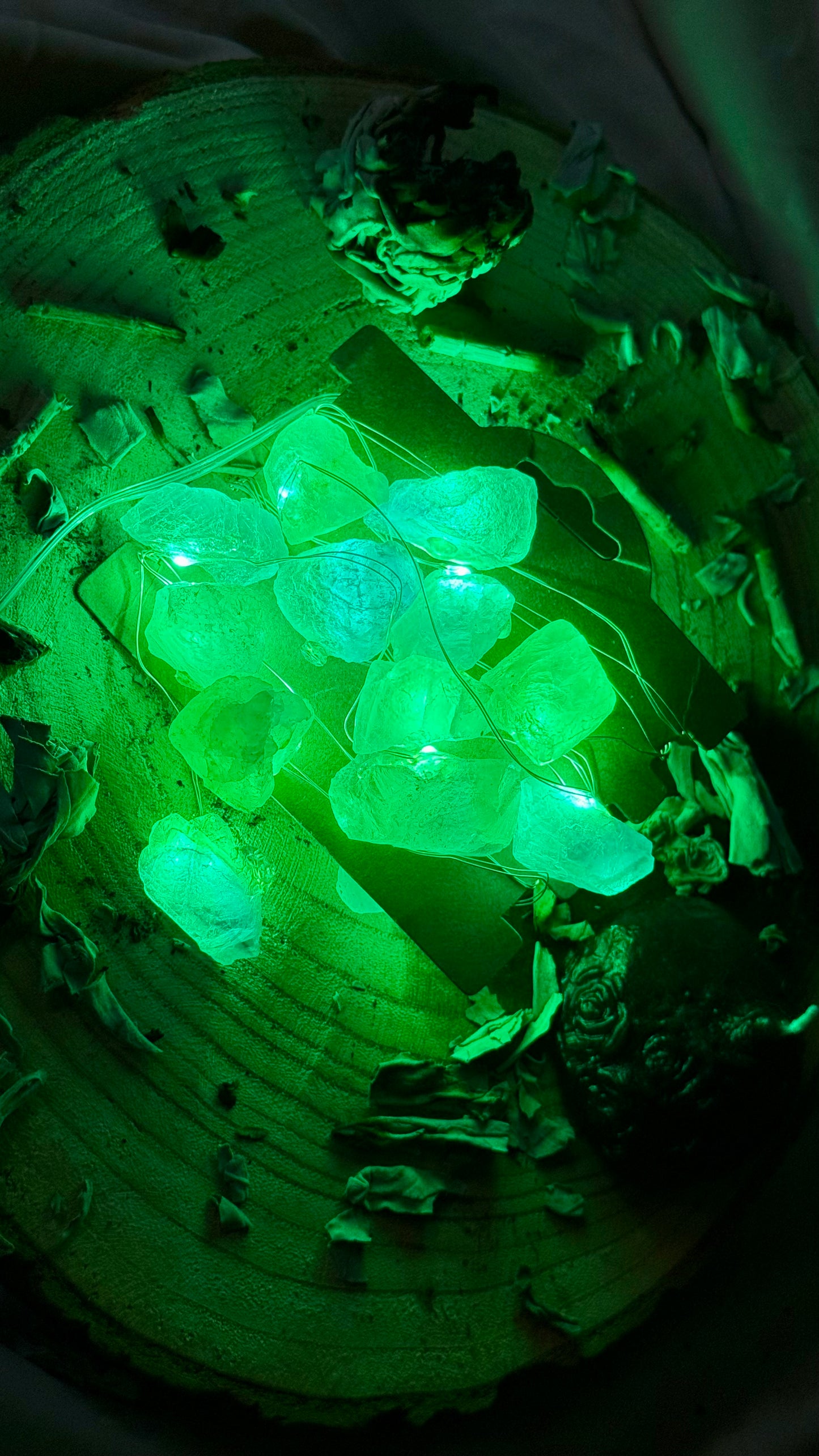 Luces Led Encantadas // Mineral de Jade
