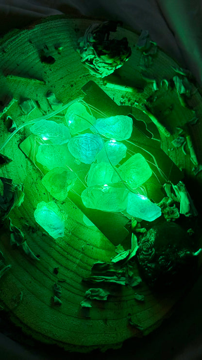 Luces Led Encantadas // Mineral de Jade