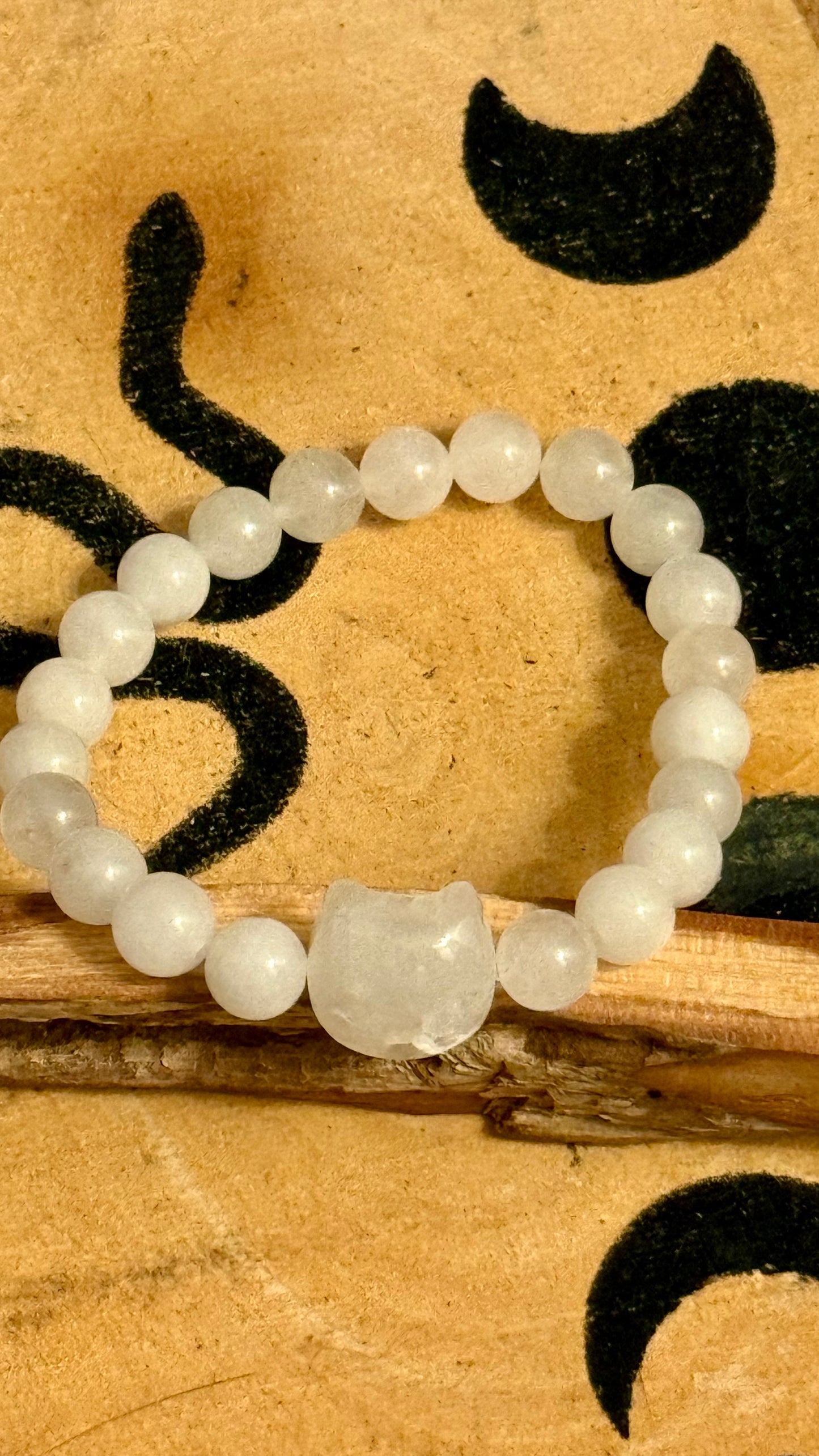 Pulsera Esotérica- Mineral de Cuarzo Transparente