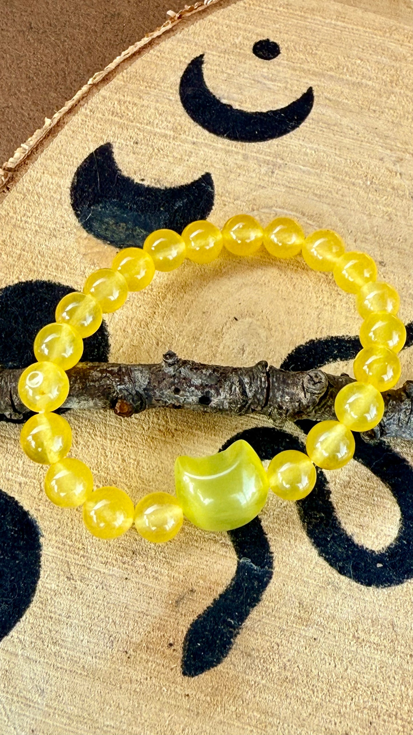 Pulsera Esotérica - Mineral de Citrino