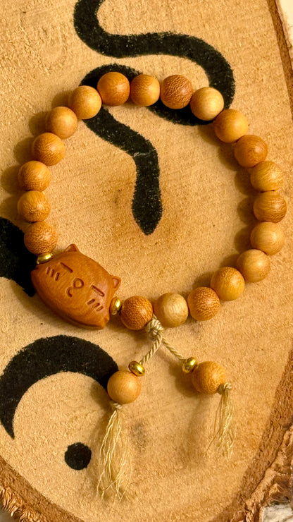 Bracciale esoterico - Sandalo
