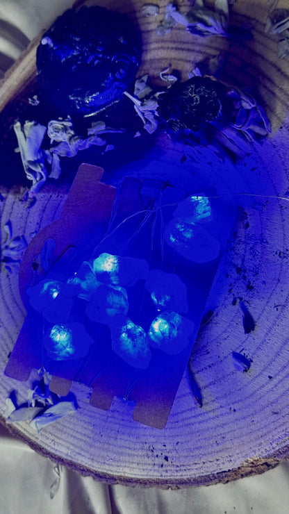 Luces Led Encantadas // Mineral de Celestita