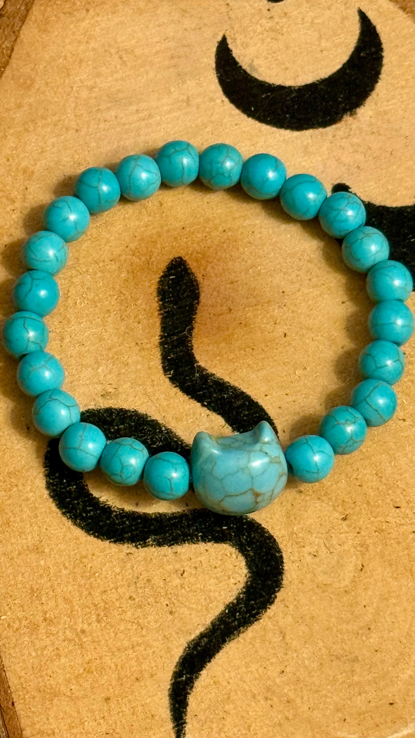 Pulsera Esotérica - Mineral de Turquesa