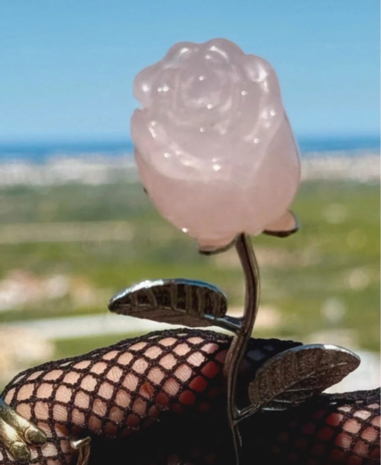 La Rosa del Amor - Cuarzo Rosa - Mineral Natural
