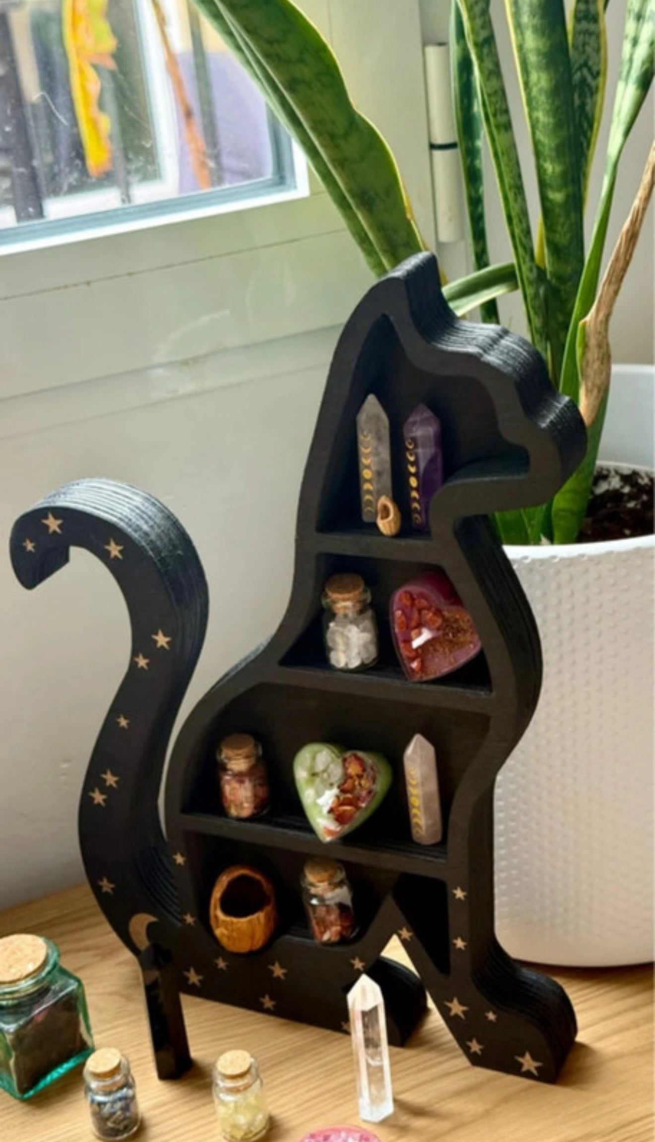 Estante Esotérico - Gato Negro Grande