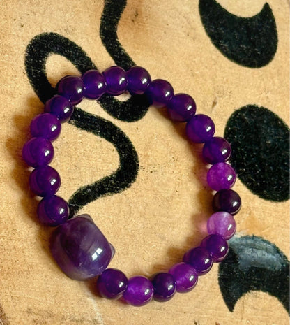 Pulsera Esotérica -  Mineral de Amatista