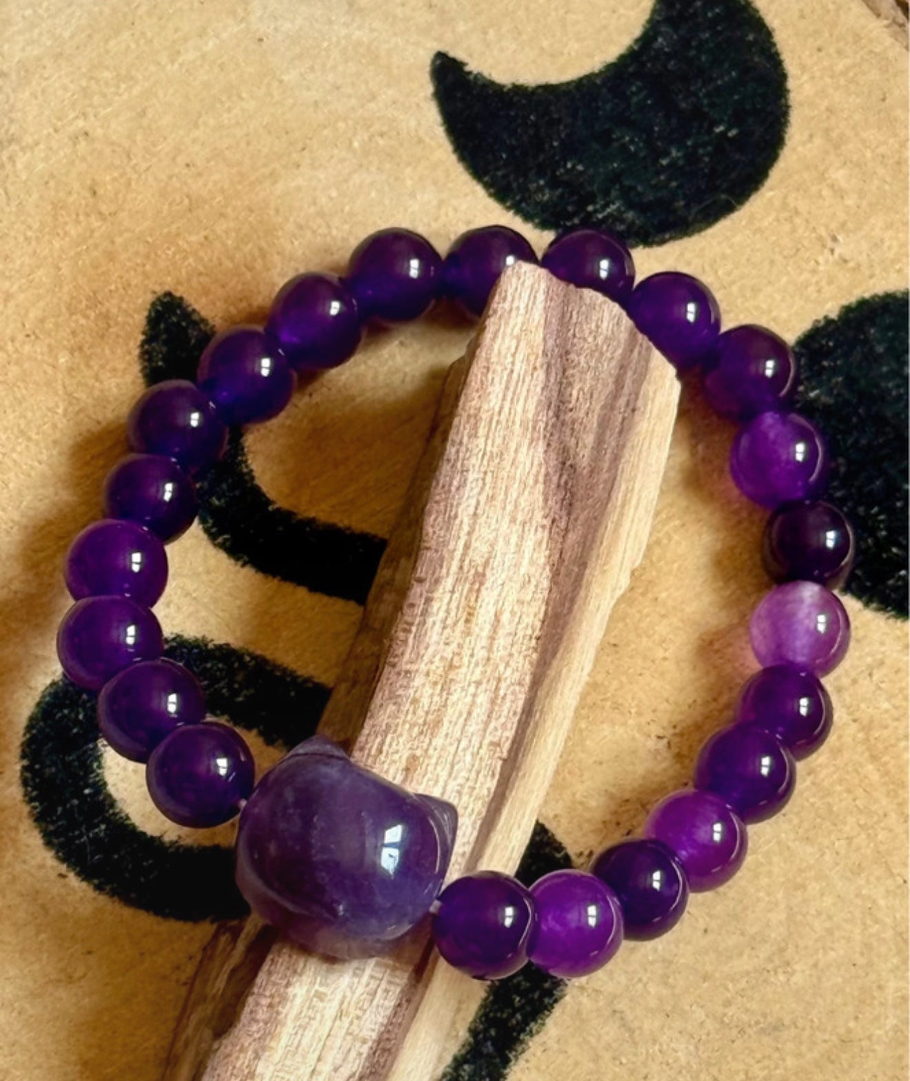Pulsera Esotérica -  Mineral de Amatista