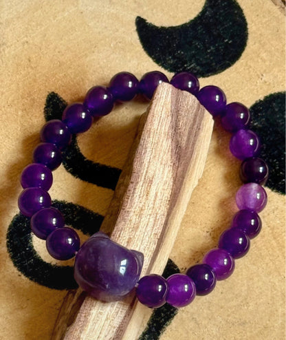 Pulsera Esotérica -  Mineral de Amatista