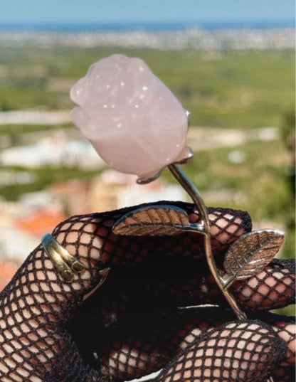 La Rosa del Amor - Cuarzo Rosa - Mineral Natural