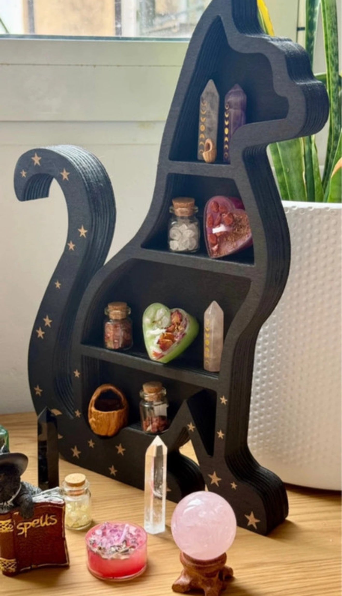 Estante Esotérico - Gato Negro Grande