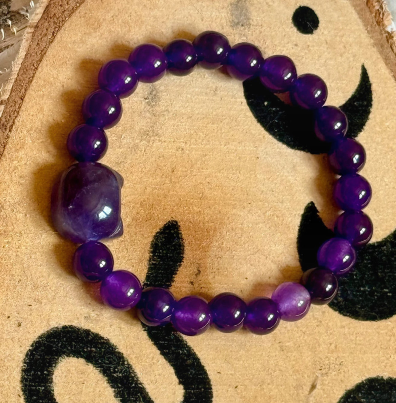 Pulsera Esotérica -  Mineral de Amatista