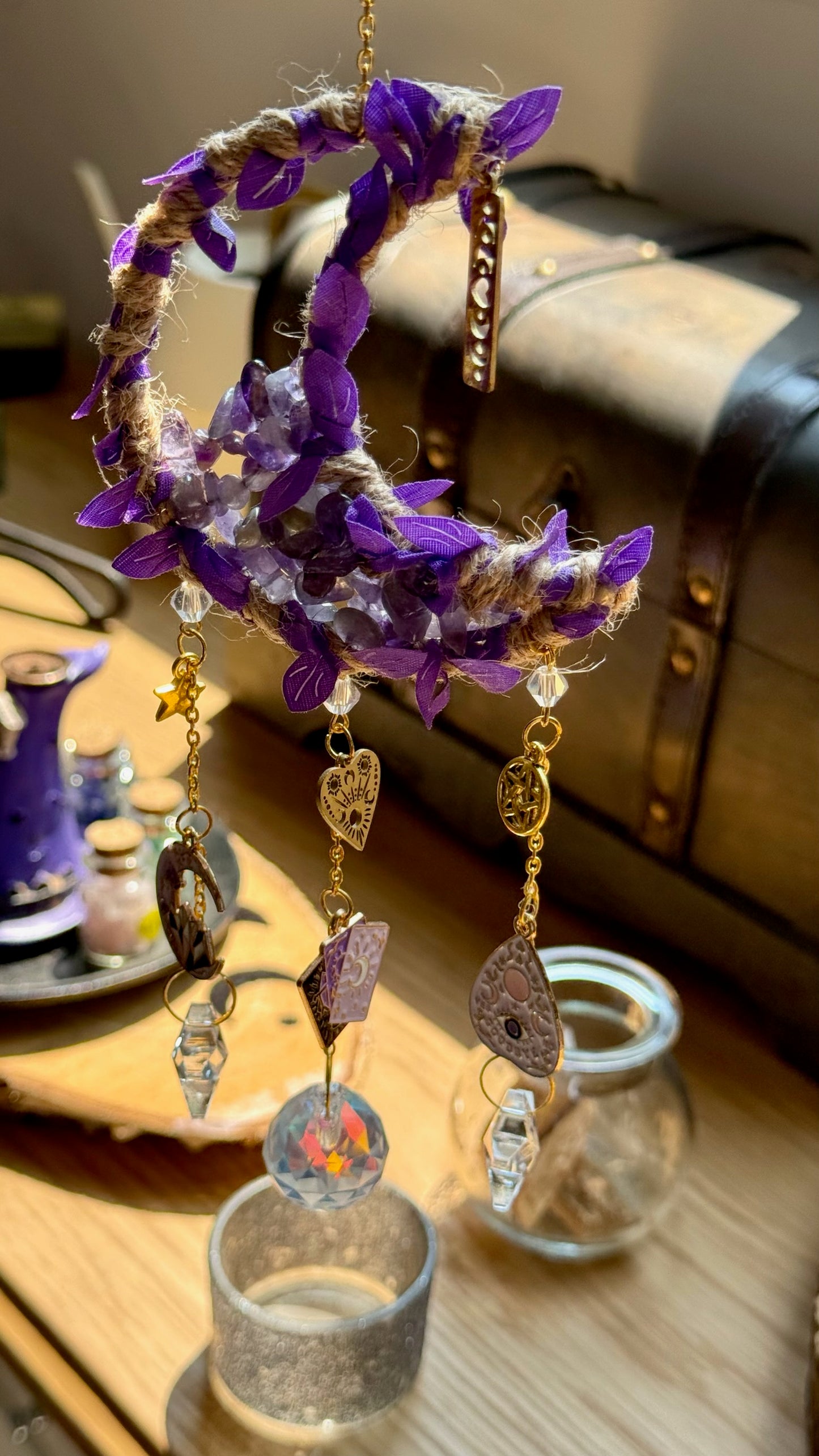 Suncatcher - Mineral de Amatista