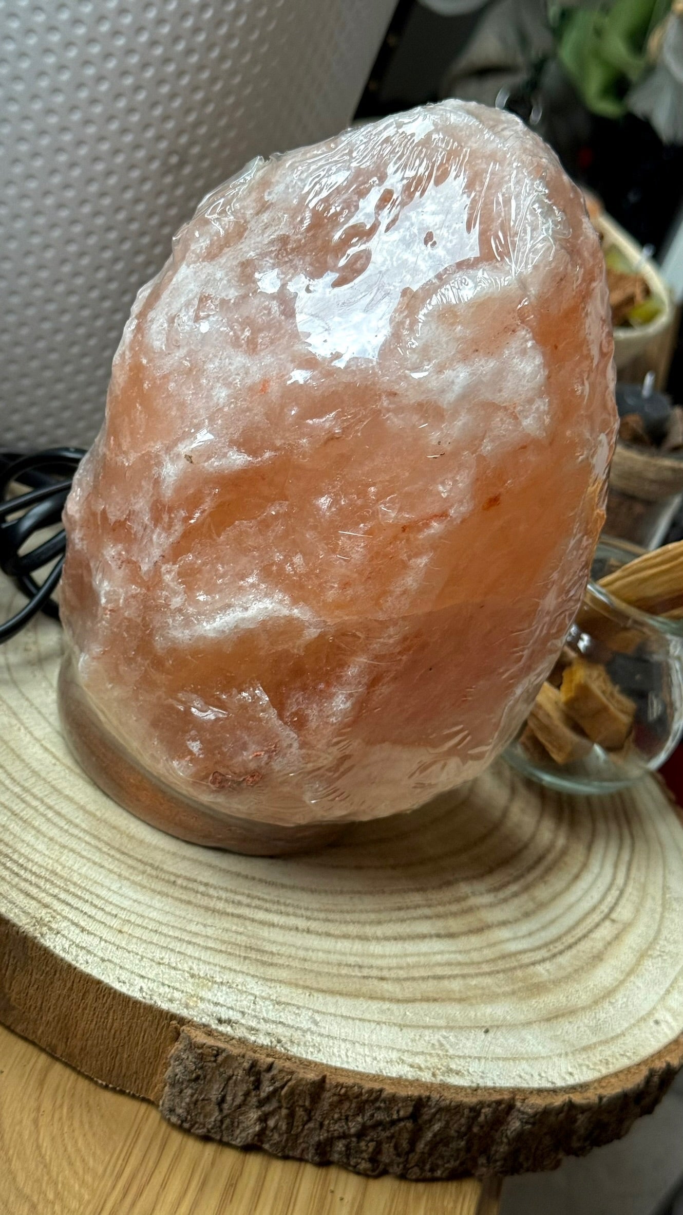 🪔 Lámpara de Sal Rosa de Himalaya (Pakistán) - 2/3 Kg