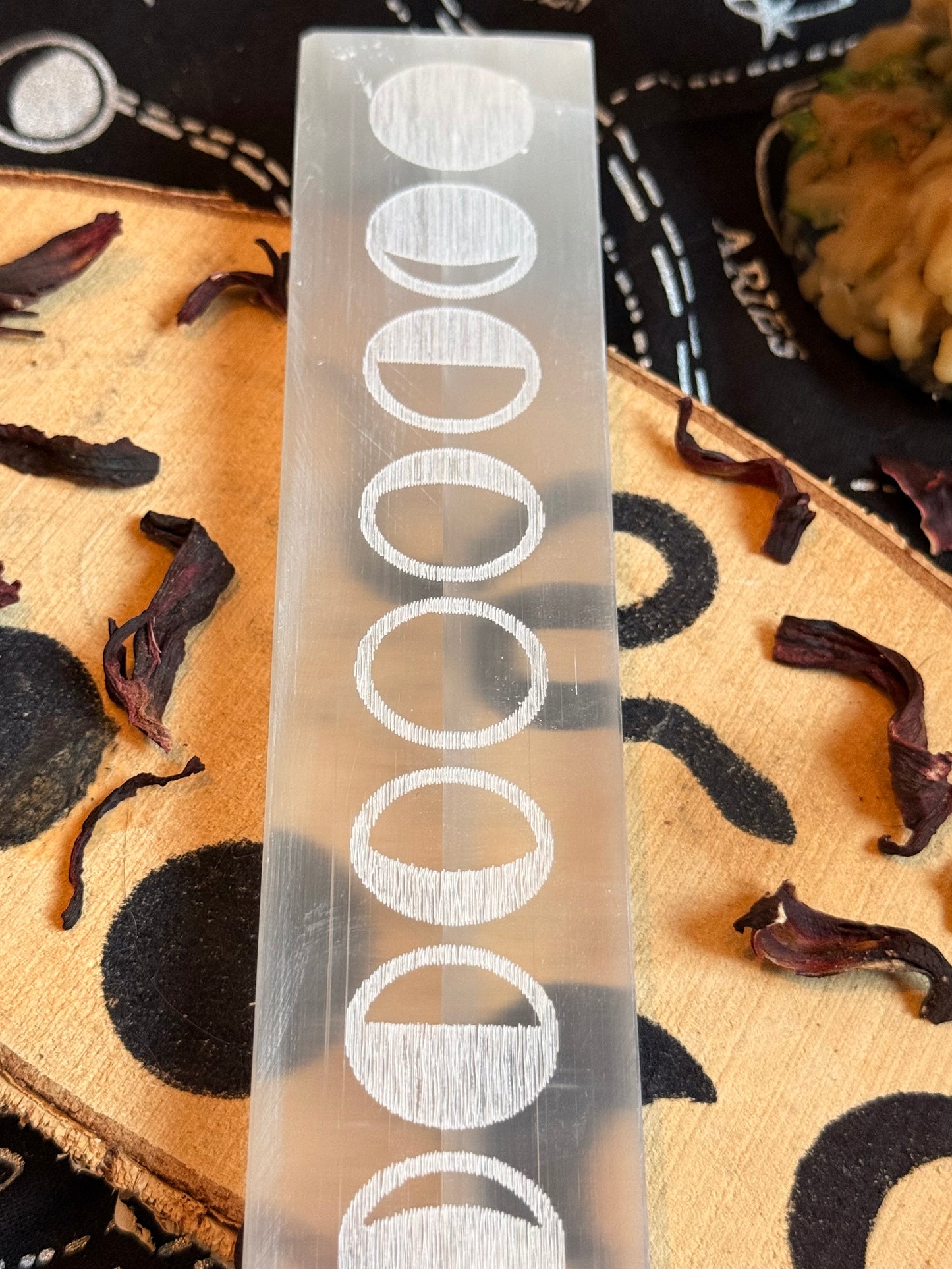 Placa de Limpieza y Recarga Energética - Mineral Natural de Selenita
