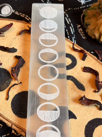 Placa de Limpieza y Recarga Energética - Mineral Natural de Selenita