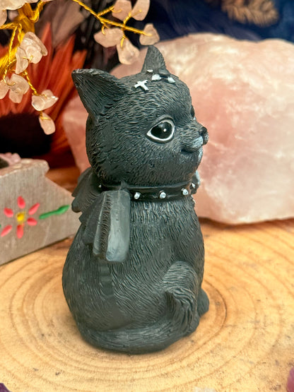 Figura esotérica - Gato Negro con Perilla