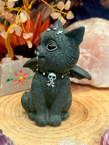 Figura esotérica - Gato Negro con Perilla