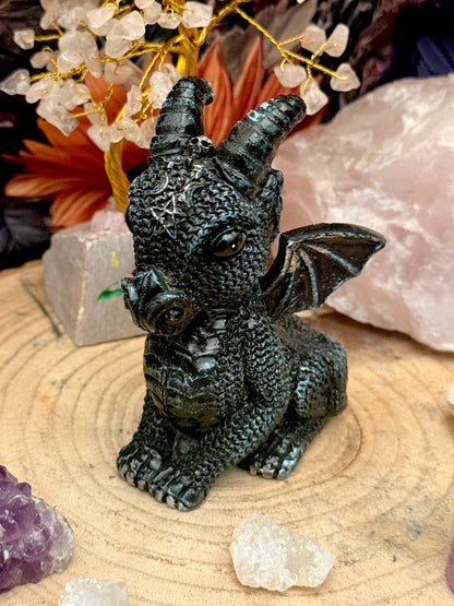 Figura Mística - Dragón Negro