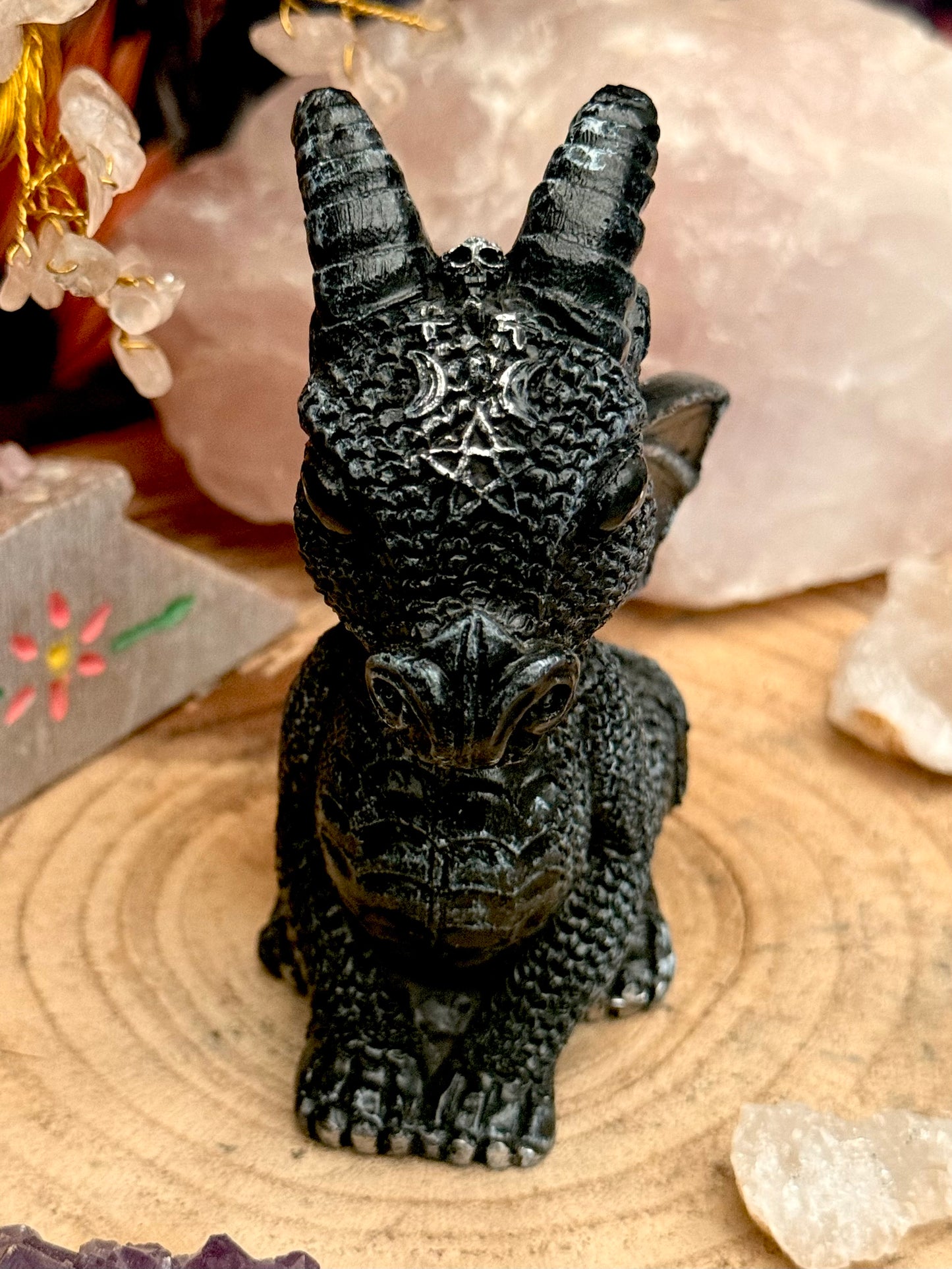Figura Mística - Dragón Negro