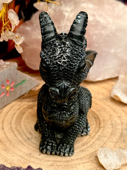 Figura Mística - Dragón Negro