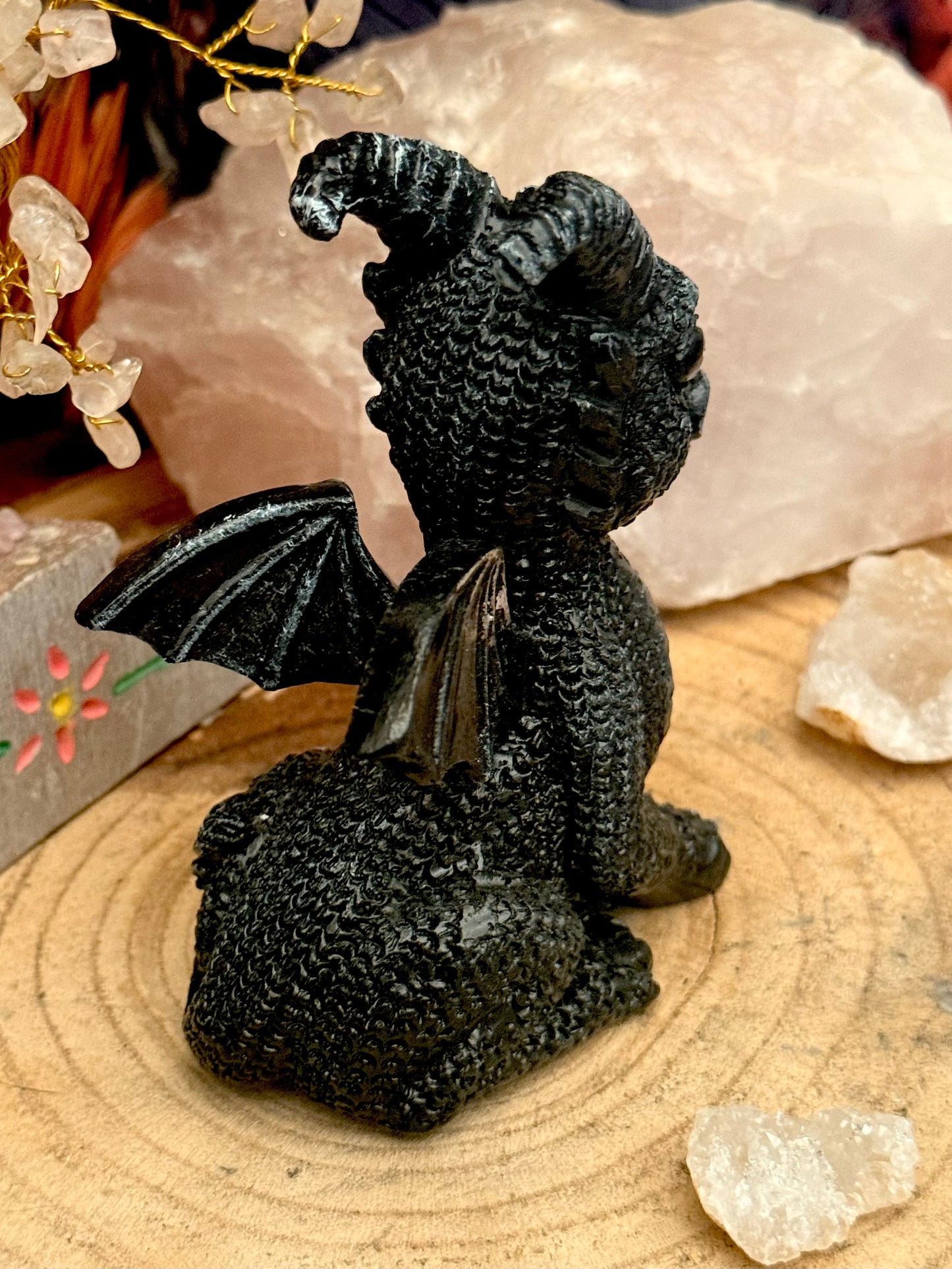 Figura Mística - Dragón Negro