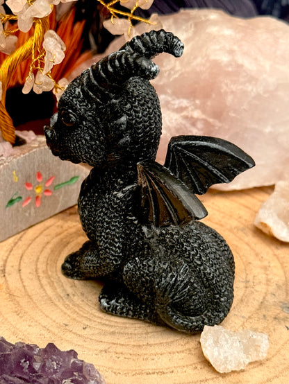 Figura Mística - Dragón Negro