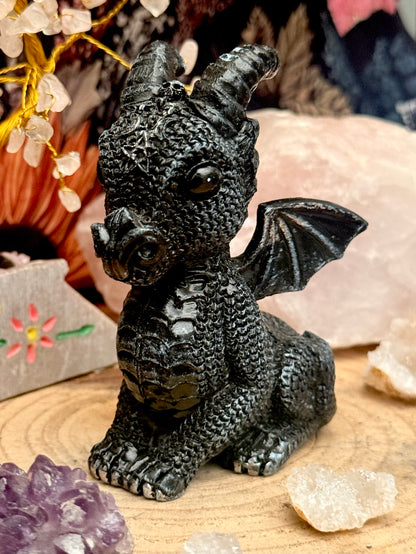 Figura Mística - Dragón Negro