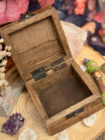 Caja de Madera Esmaltada // Soy Mágico